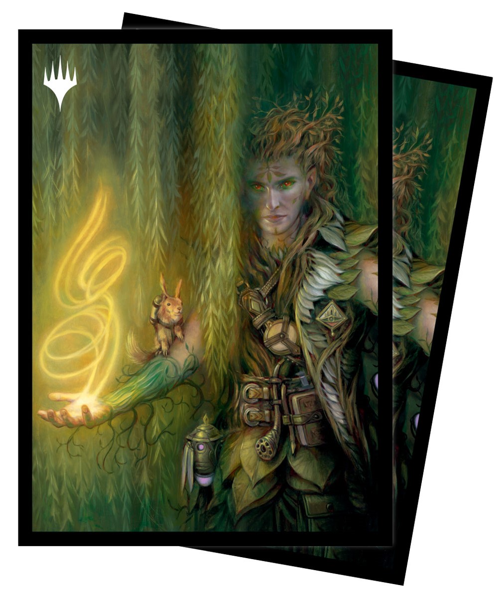 [235] MtG Sleeves MKM-D Confezione 100 Sleeves Kaust, Eyes of the Glade