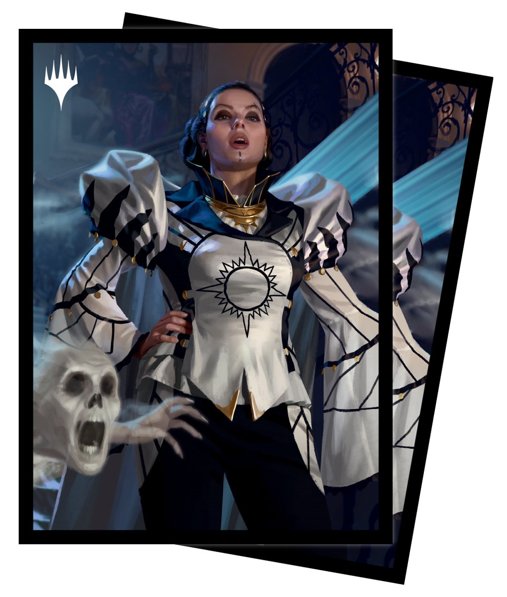 [236] MtG Sleeves MKM-E Confezione 100 Sleeves Teysa, Opulent Oligarch