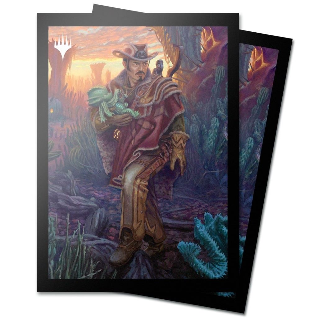 [246] MtG Sleeves OTJ-B Confezione 100 Sleeves Yuma, Proud Protector