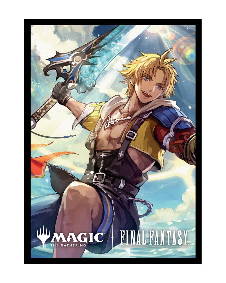 [288] MtG Sleeves FIN-D Confezione 100 Sleeves Cloud, Yuna