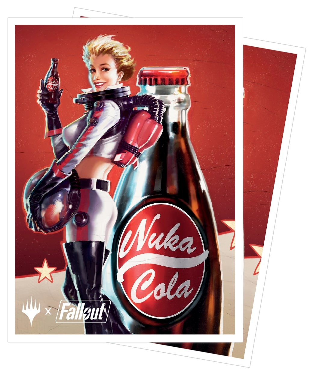 [2] MtG Sleeves - Confezione 105 Apex Sleeves Nuka Cola