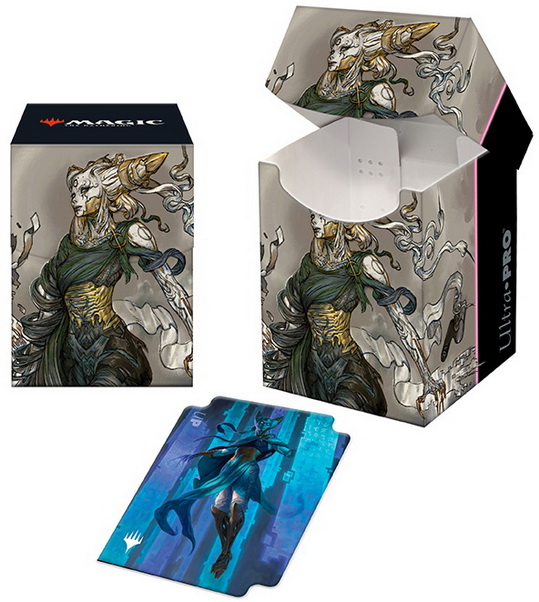 [144] MtG PRO-100+ Deck Box NEO-V4 Tamiyo, Compleat Sage