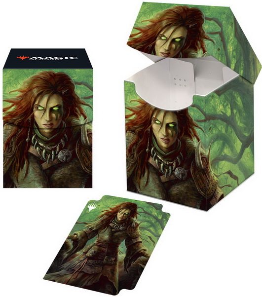 [157] MtG PRO-100+ Deck Box CLB-B Faldorn, Dread Wolf Herald