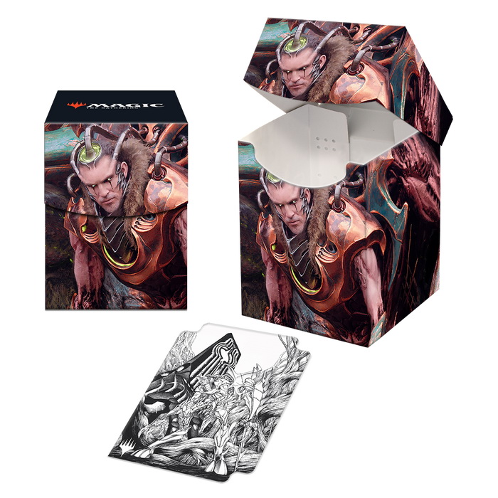 [187] MtG PRO-100+ Deck Box ONE-V3 Lukka, Bound to Ruin