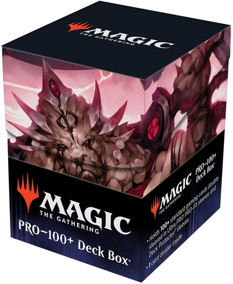 [190] MtG PRO-100+ Deck Box MOM-A Brimaz, Blight of Oreskos