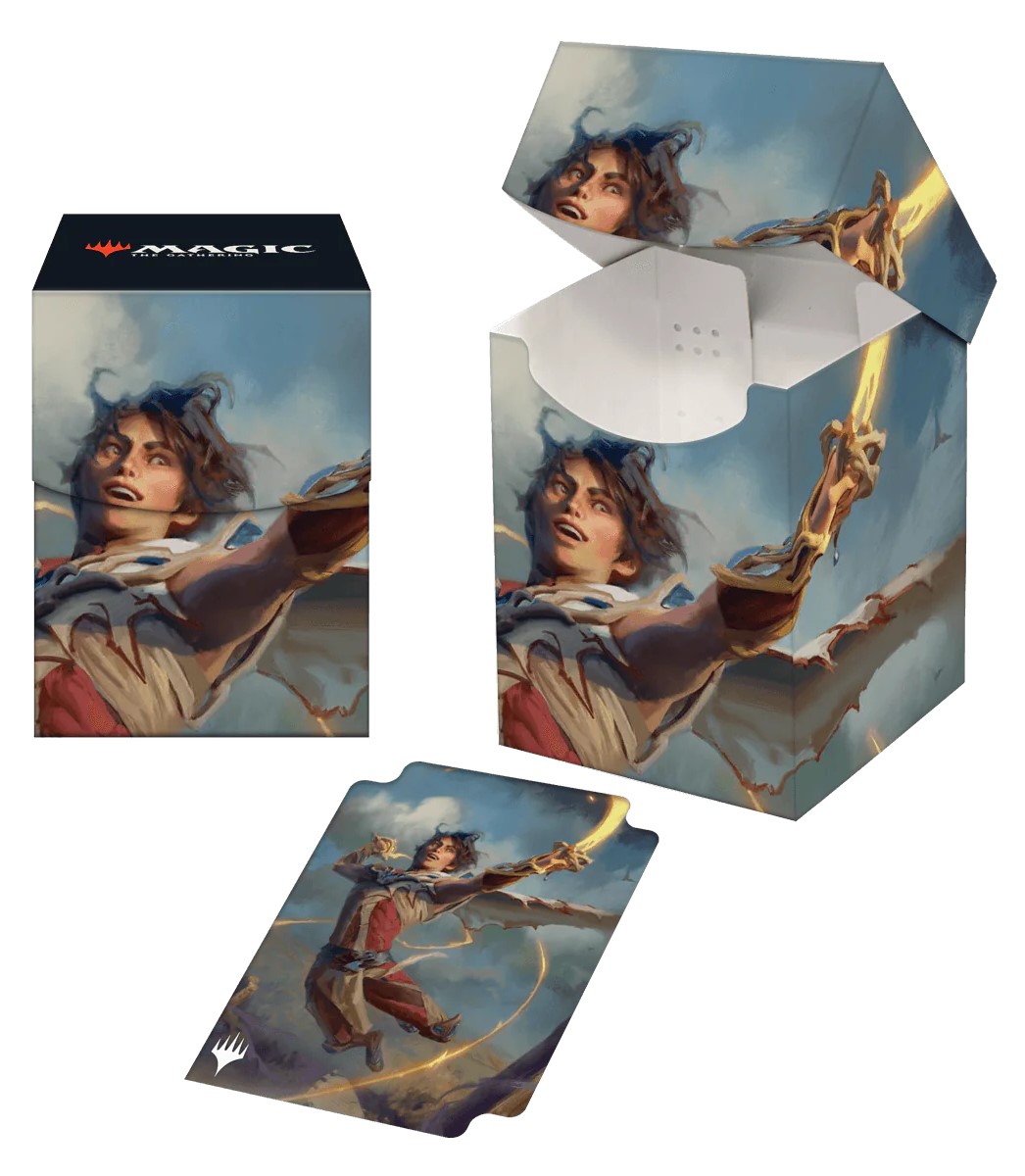 [218] MtG PRO-100+ Deck Box WOE-V2 Kellan, the Fae-Blooded 