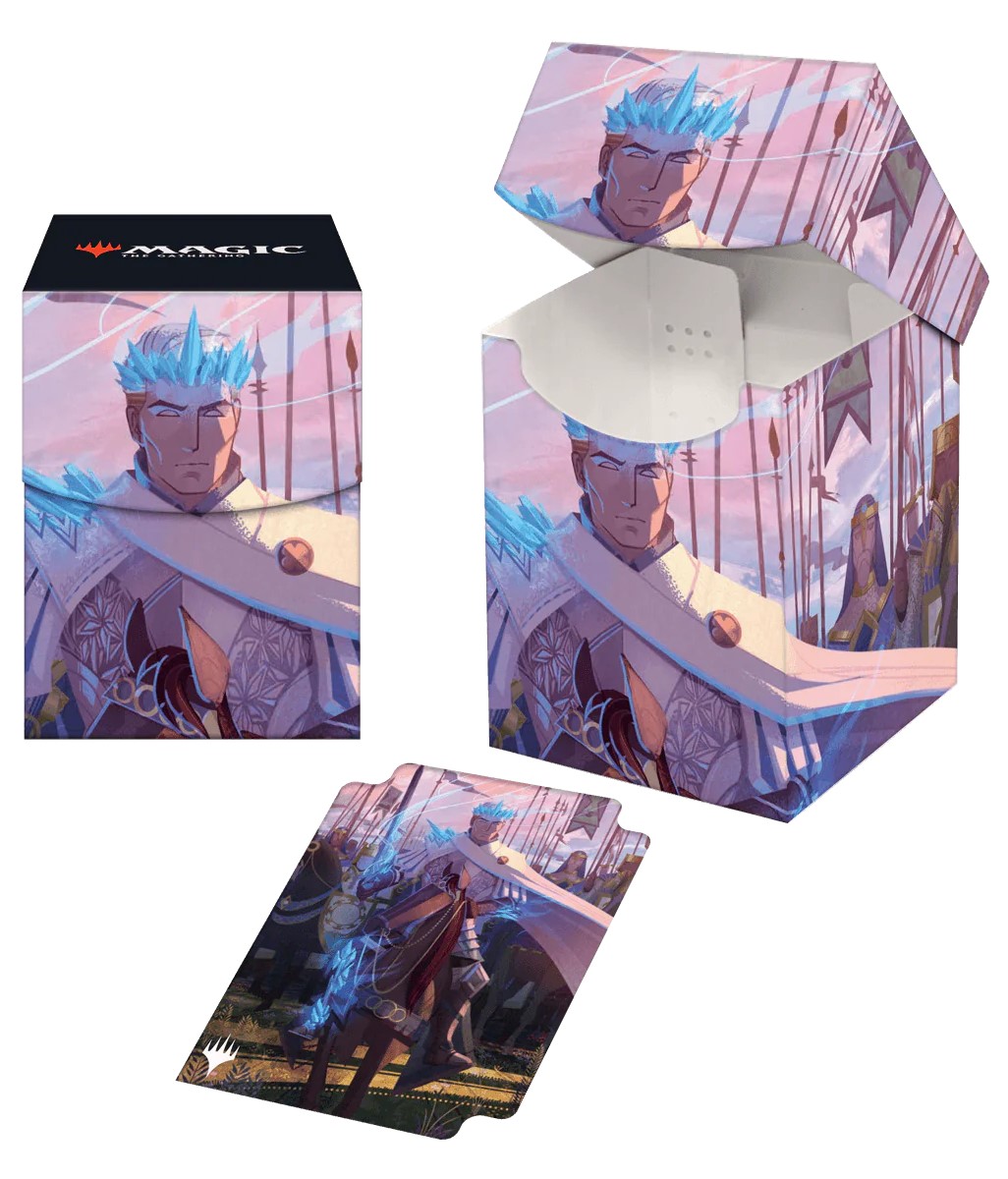 [220] MtG PRO-100+ Deck Box WOE-V4 Will, Scion of Peace