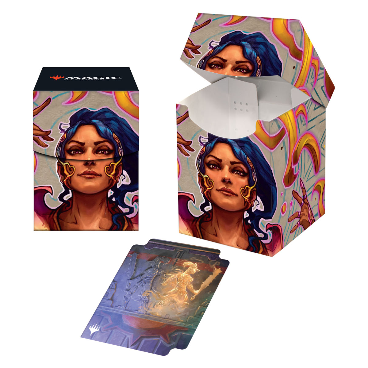 [227] MtG PRO-100+ Deck Box LCI-V2 Saheeli, The Sun