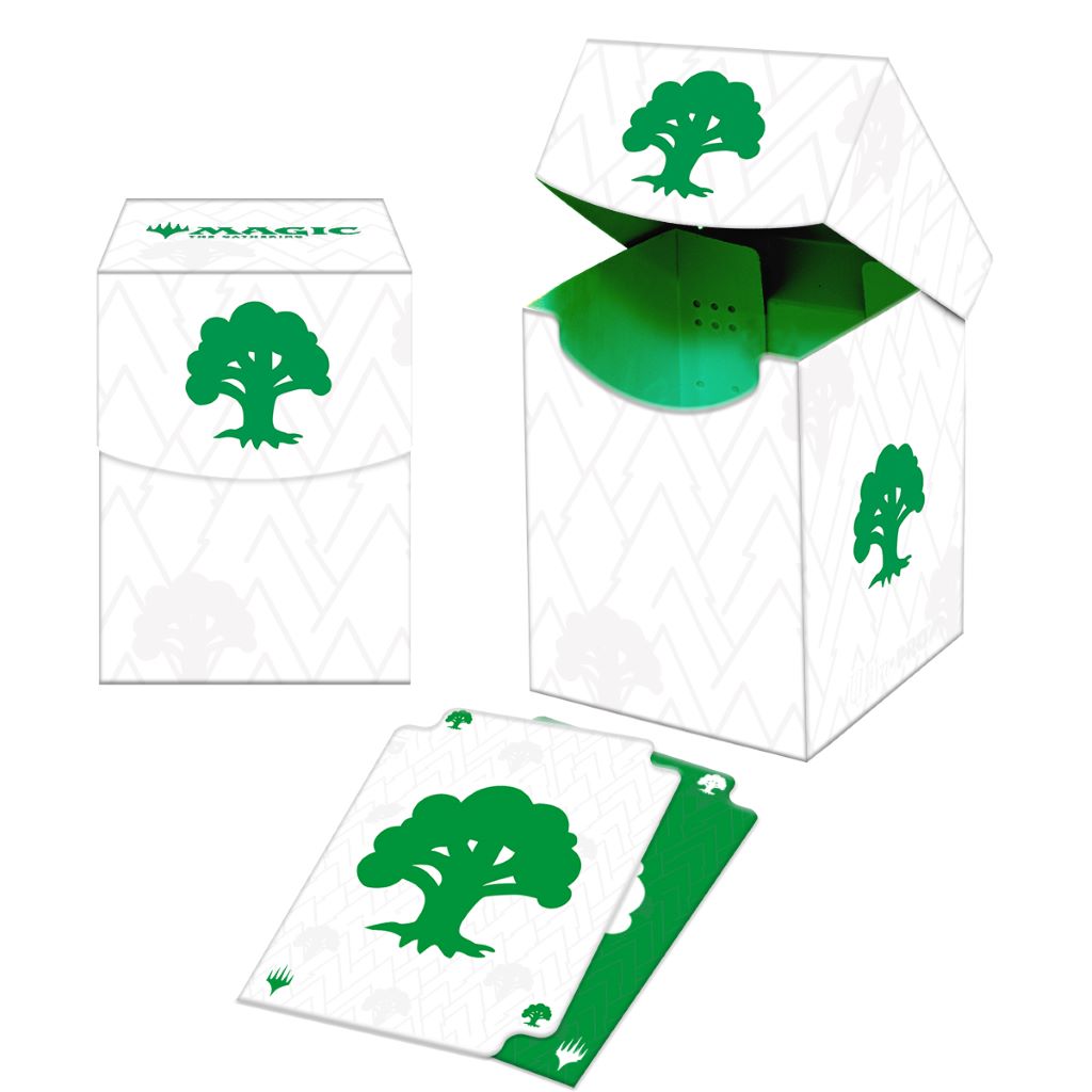 [257] MtG PRO-100+ Deck Box Mana 8 Forest