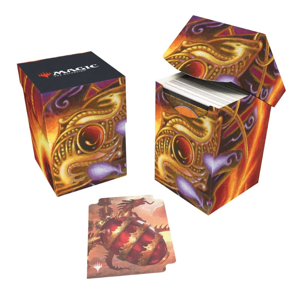 [266] MtG PRO-100+ Deck Box MH3-V4 Ruby Medallion