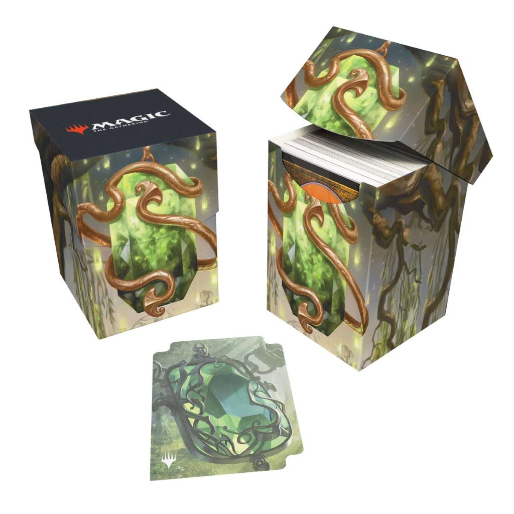 [267] MtG PRO-100+ Deck Box MH3-V5 Emerald Medallion