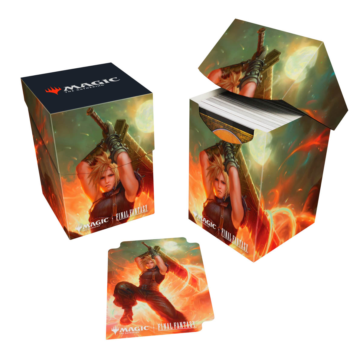 [289] MtG PRO-100+ Deck Box FIN-A Cloud,EX-SOLDIER