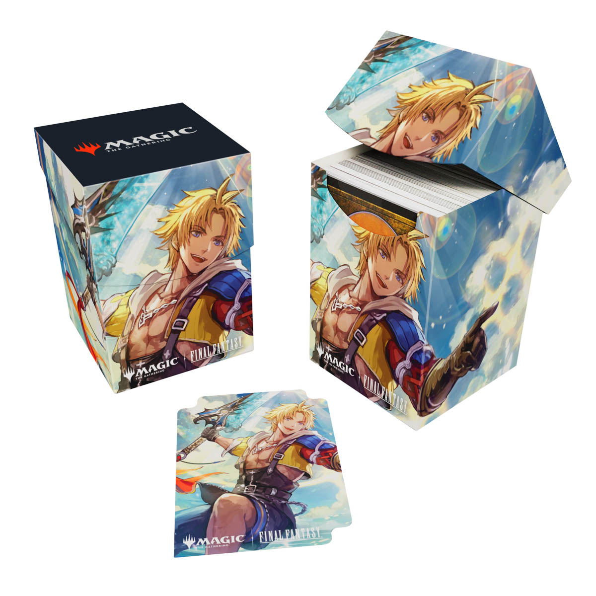 [292] MtG PRO-100+ Deck Box FIN-D Tidus, Yuna