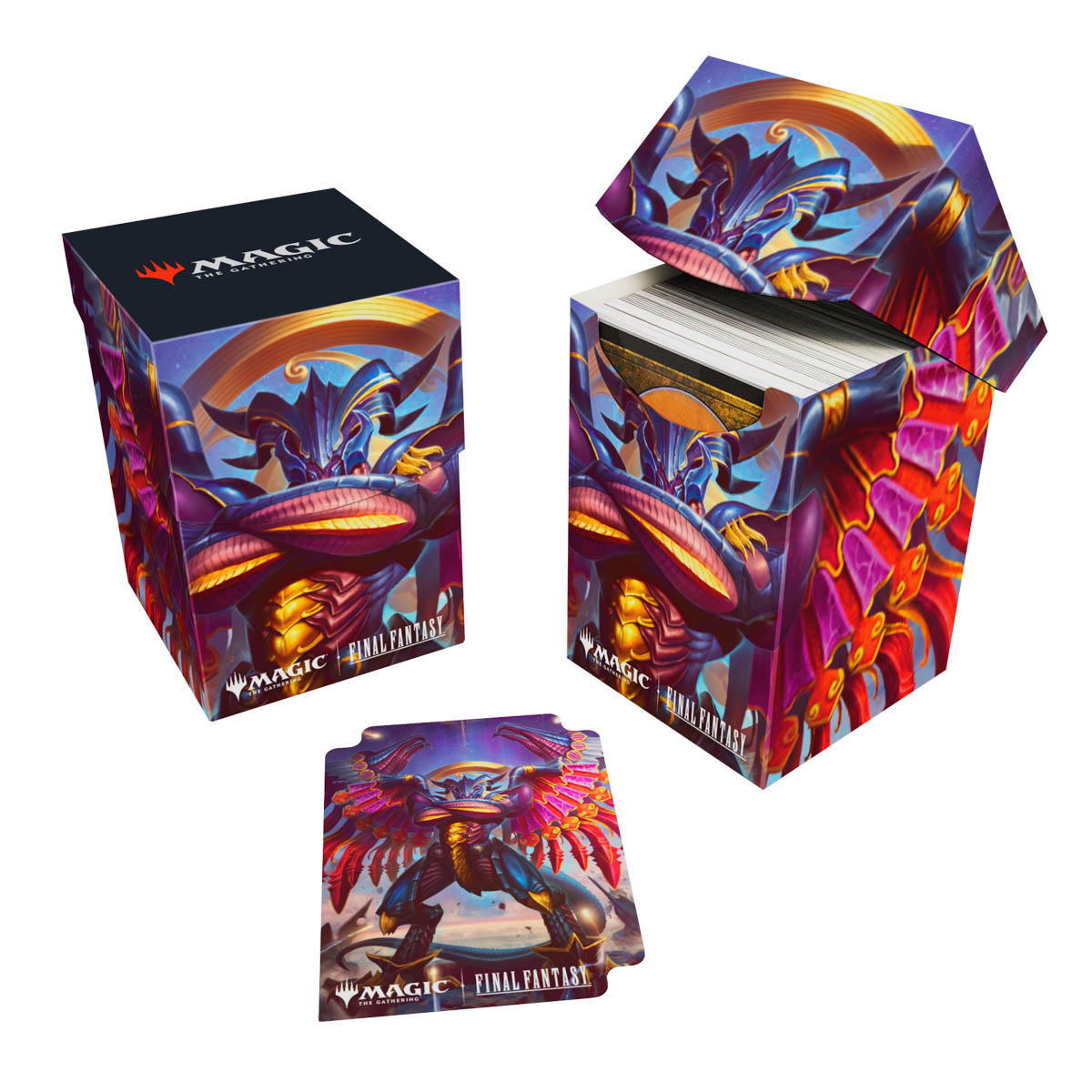 [298] MtG PRO-100+ Deck Box FIN-V6 Summon: Bahamut