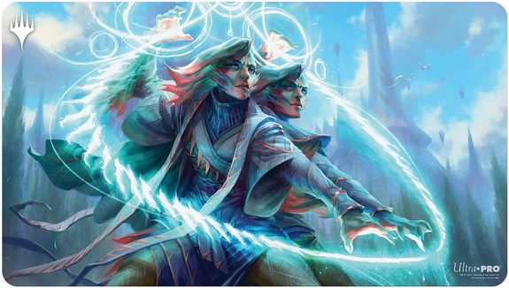 [415] MtG Playmat C21-V5 Adrix and Nev, Twincasters