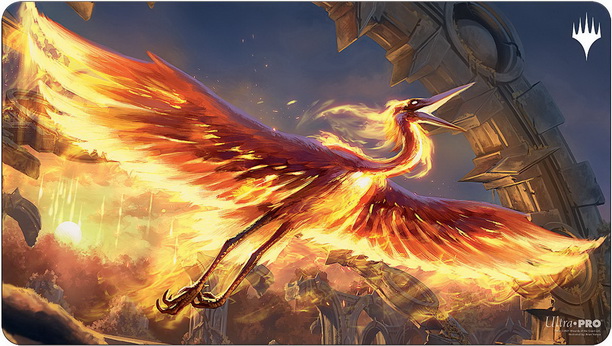 [437] MtG Playmat MID-V3 Sunstreak Phoenix