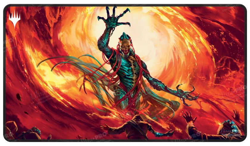 [521] MtG Playmat BRO Black Stitched Gix, Yawgmoth Praetor