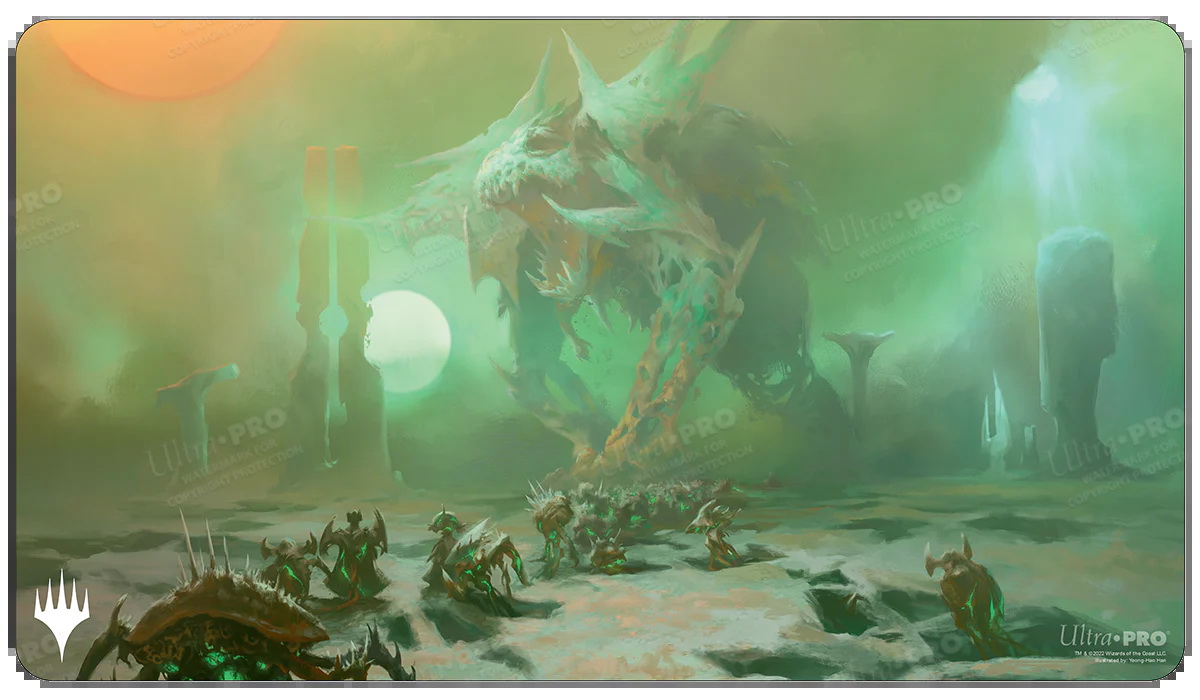 [544] MtG Playmat ONE Green Sun
