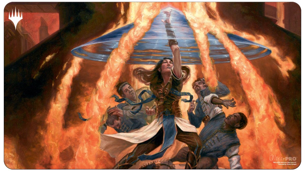 [588] MtG Playmat CMM-V2 Fierce Guardianship