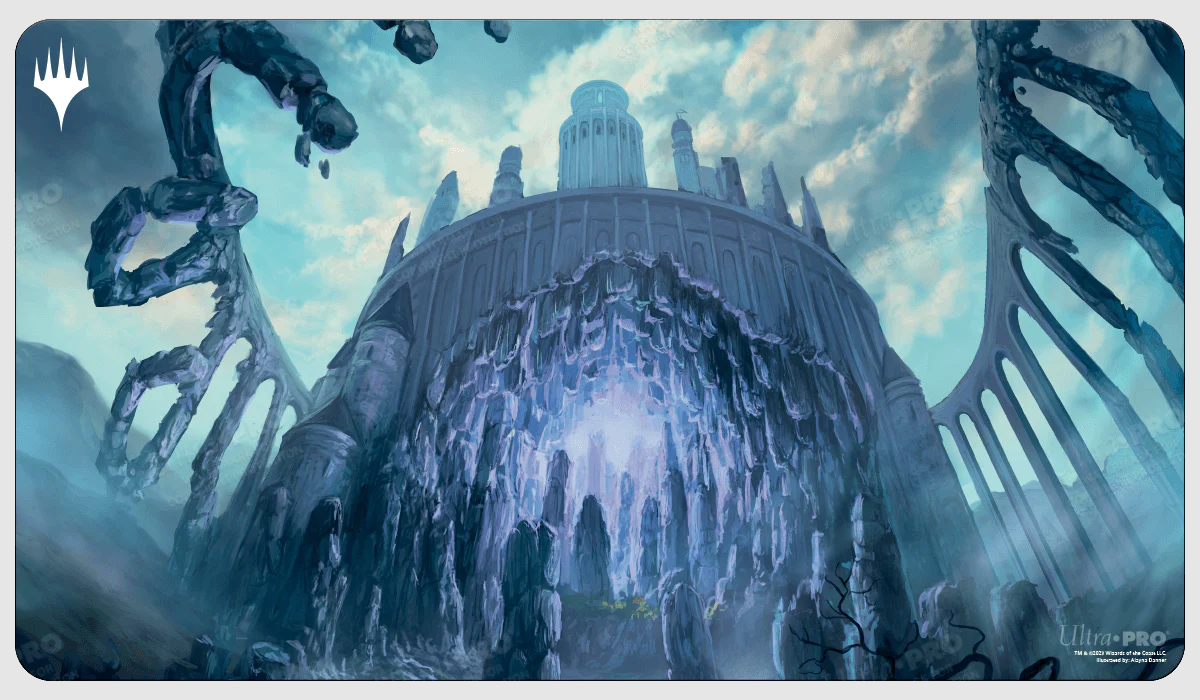 [596] MtG Playmat WOE-C Restless Fortress
