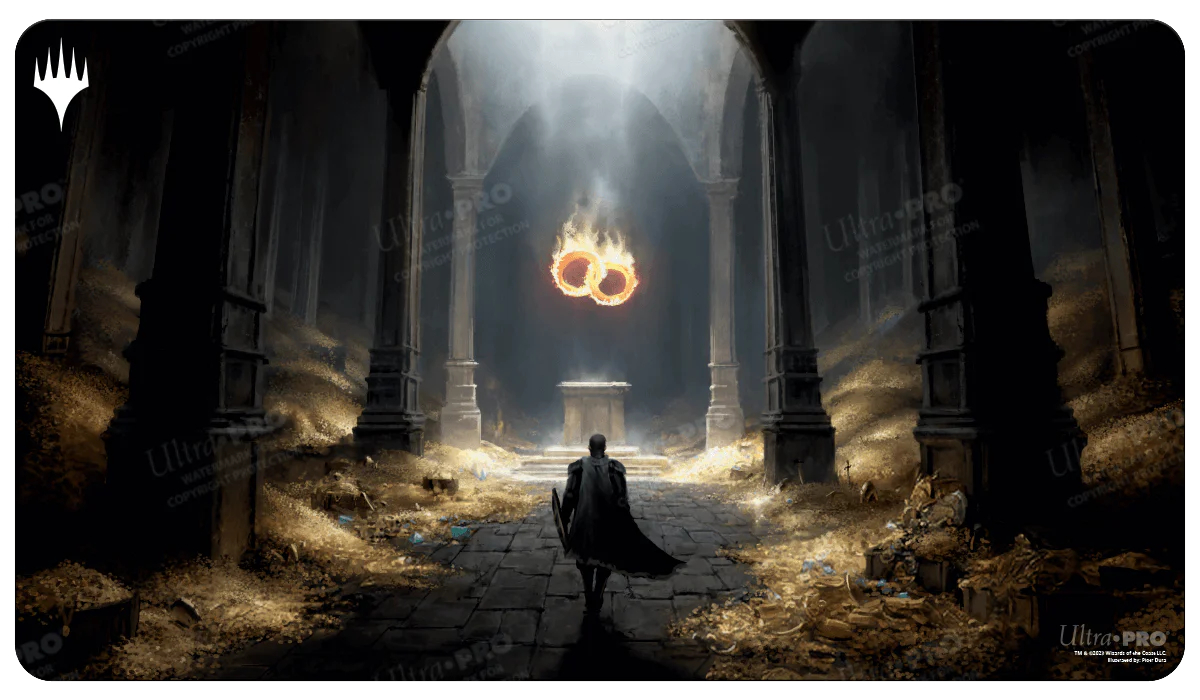 [601] MtG Playmat WOE-V1 Virtue of Loyalty 