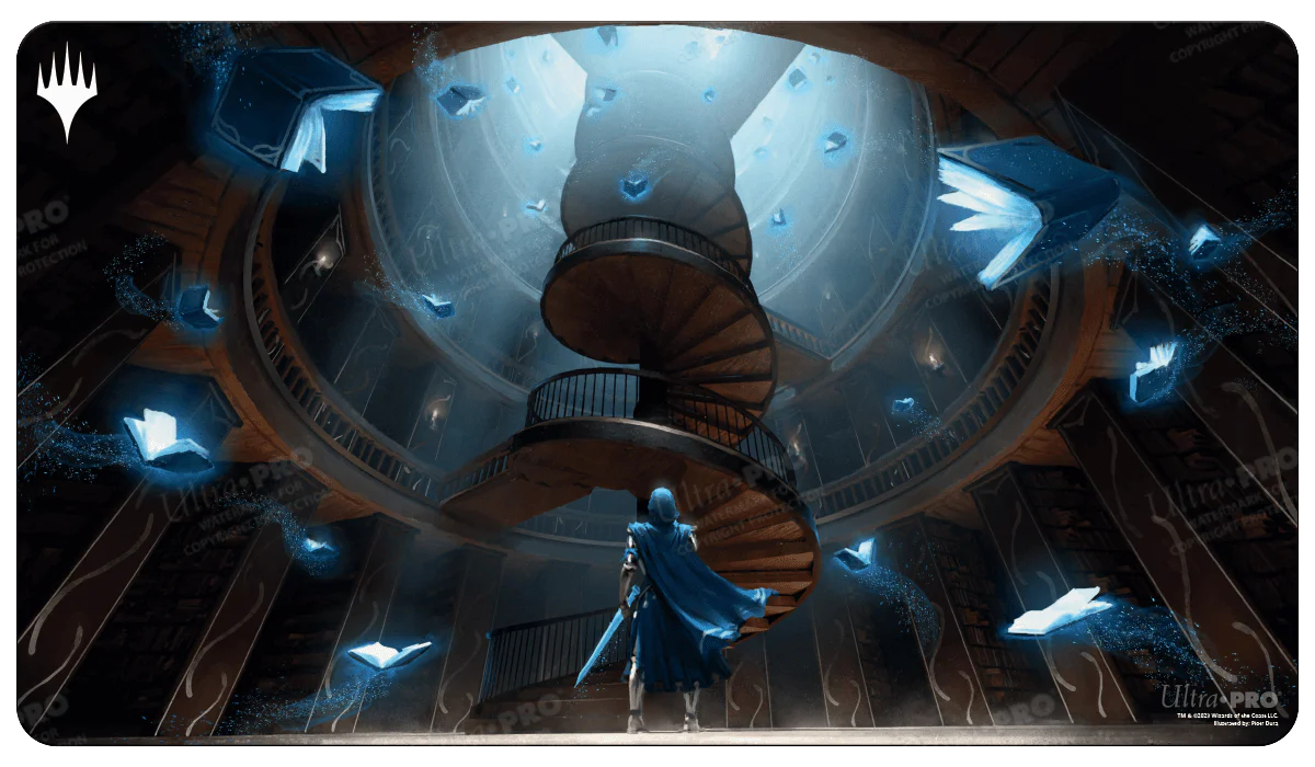 [602] MtG Playmat WOE-V2 Virtue of Knowledge