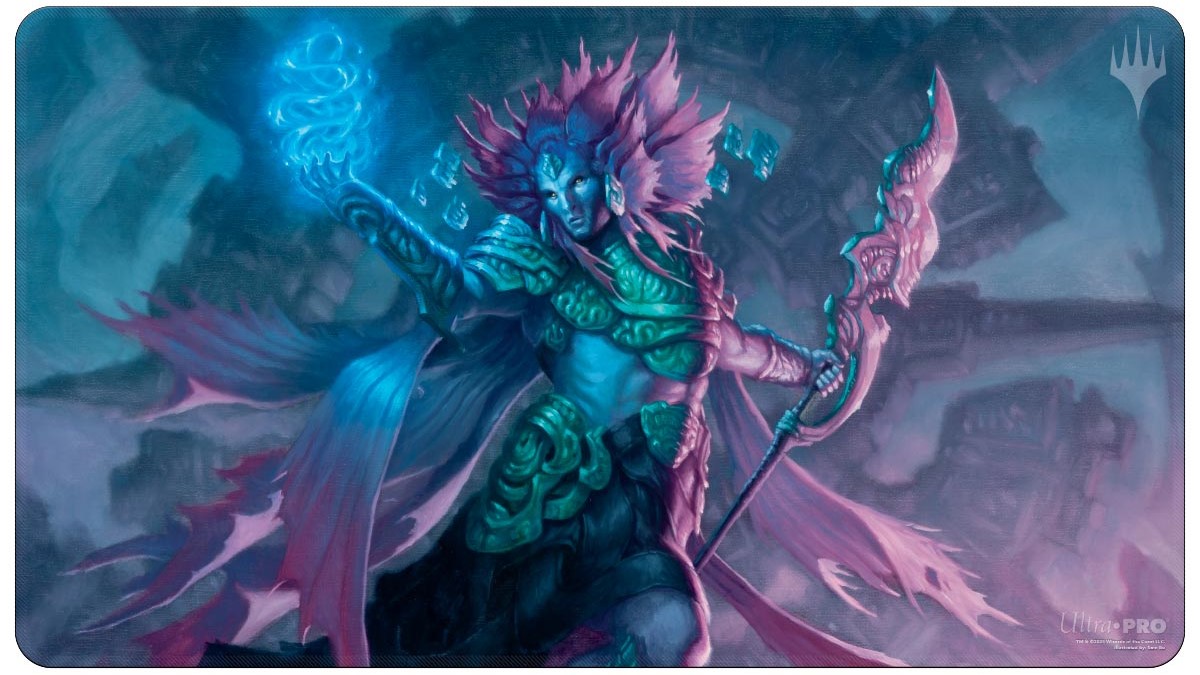 [610] MtG Playmat LCI-C Hakbal of the Surging Soul