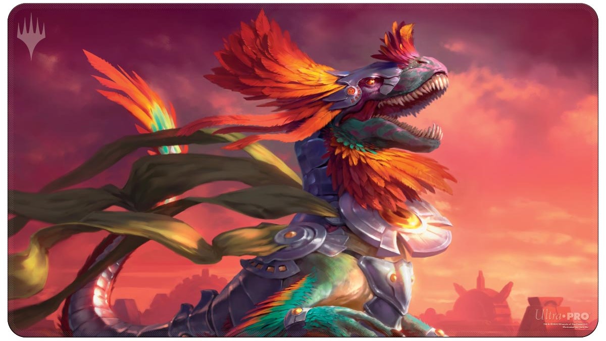 [611] MtG Playmat LCI-D Pantlaza, Sun-Favored