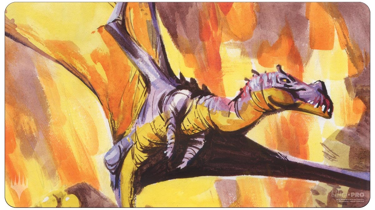 [618] MtG Playmat LCI-V7 Bonehoard Dracosaur