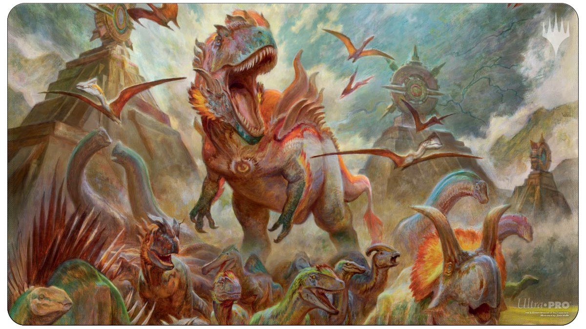 [620] MtG Playmat LCI-V9 Gishath, Sun