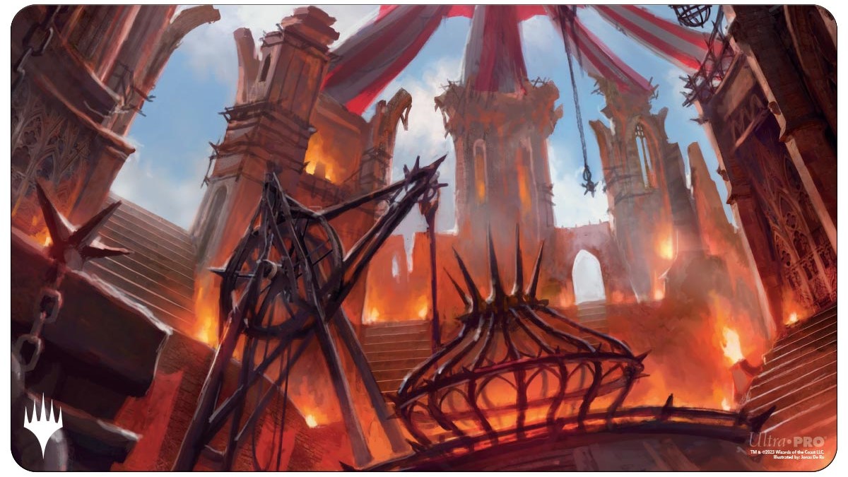 [628] MtG Playmat RVR-V5 Cult of Rakdos