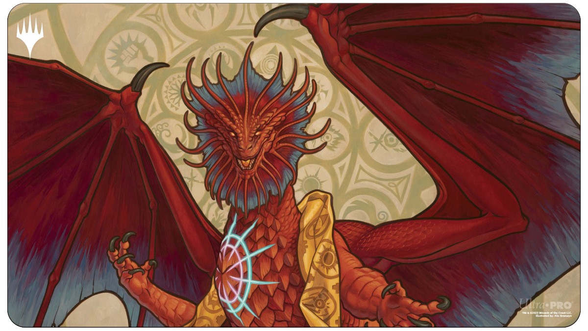 [641] MtG Playmat MKM-H Niv-Mizzet, Guildpact