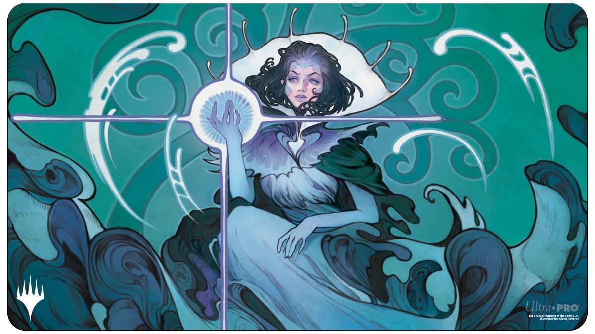 [644] MtG Playmat MKM-K Vannifar, Evolved Enigma