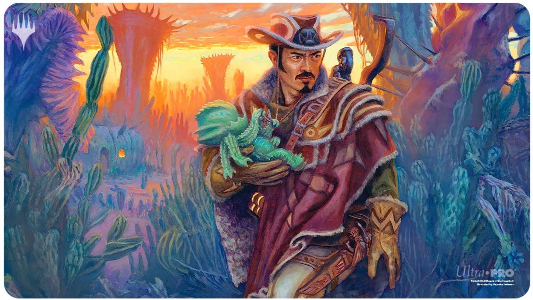 [665] MtG Playmat OTJ-B Yuma, Proud Protector