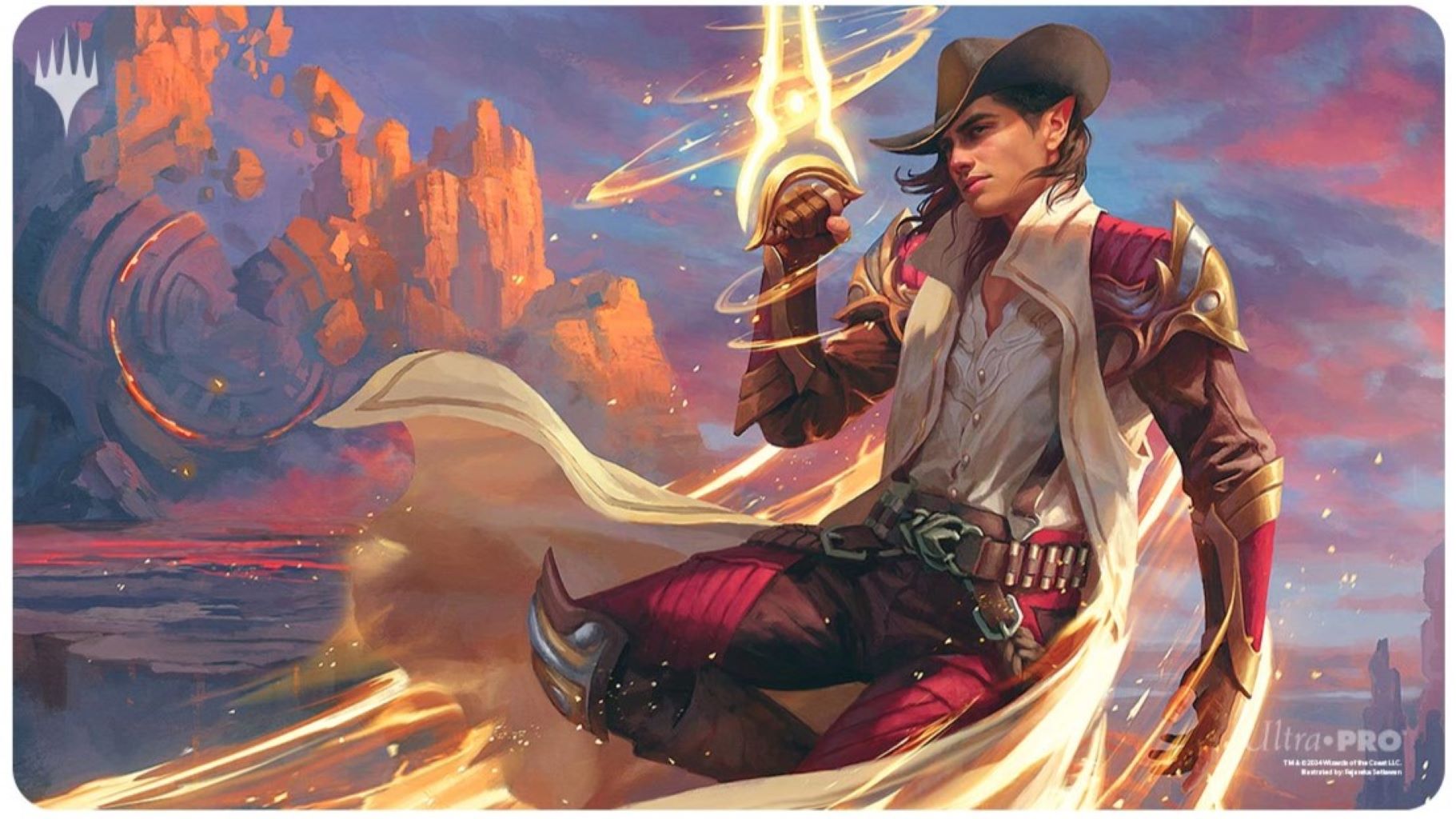 [670] MtG Playmat OTJ-V3 Kellan,the Kid