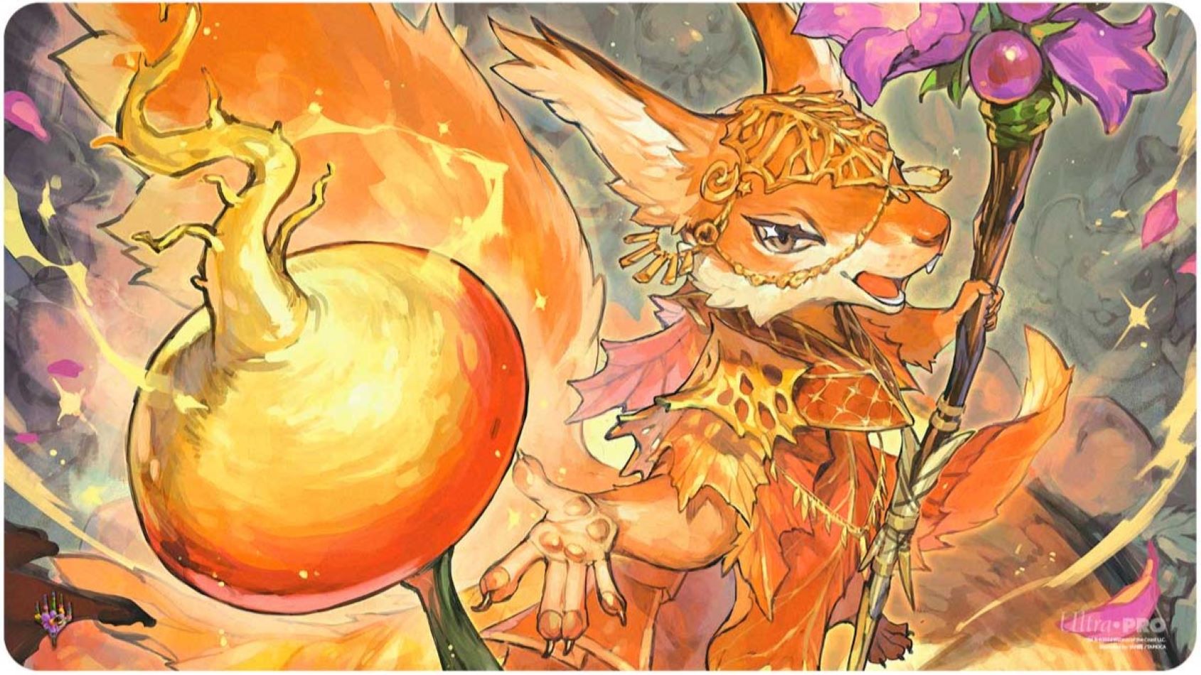 [706] MtG Playmat BLB-A Hazel of the Rootbloom
