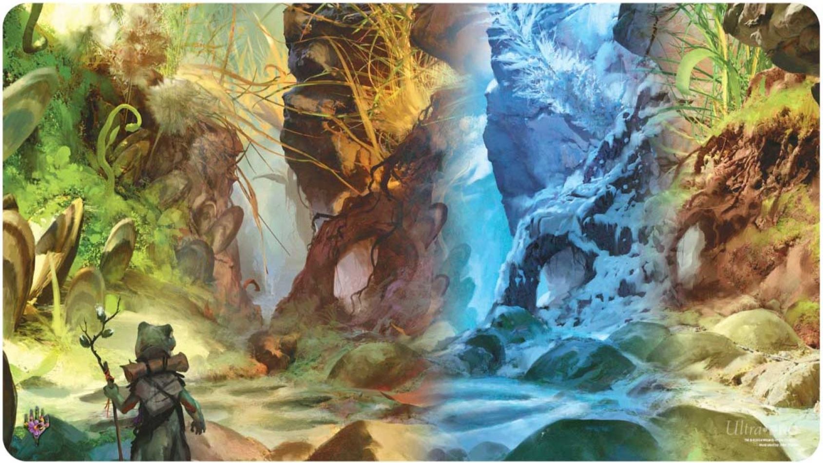 [712] MtG Playmat BLB-V3 Swamp