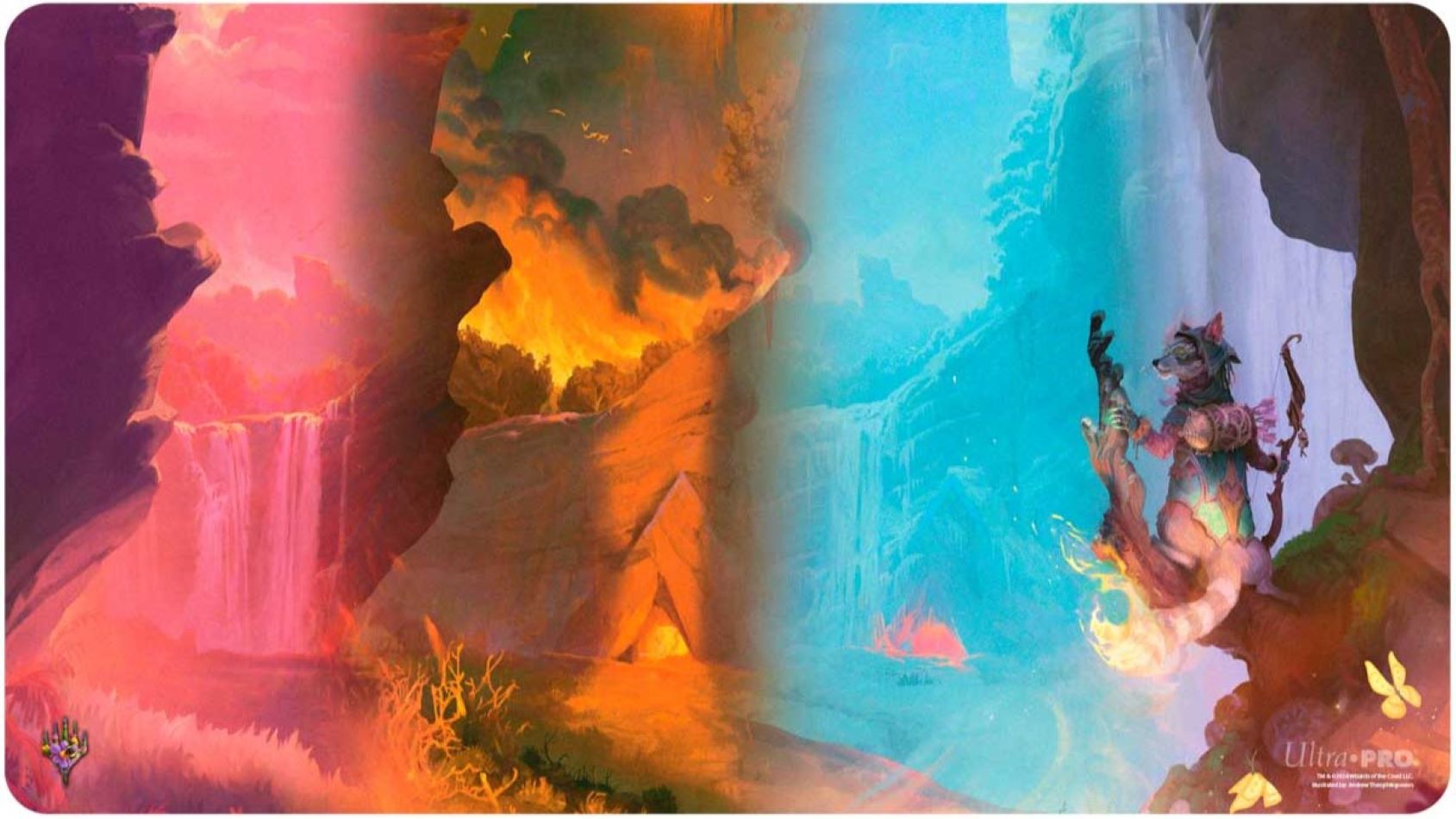 [713] MtG Playmat BLB-V4 Mountain