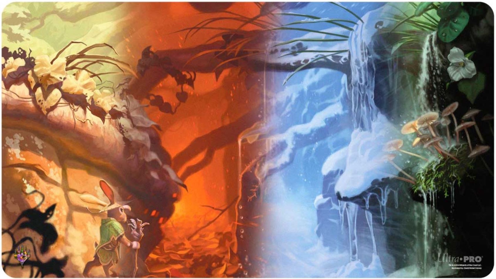 [714] MtG Playmat BLB-V5 Forest