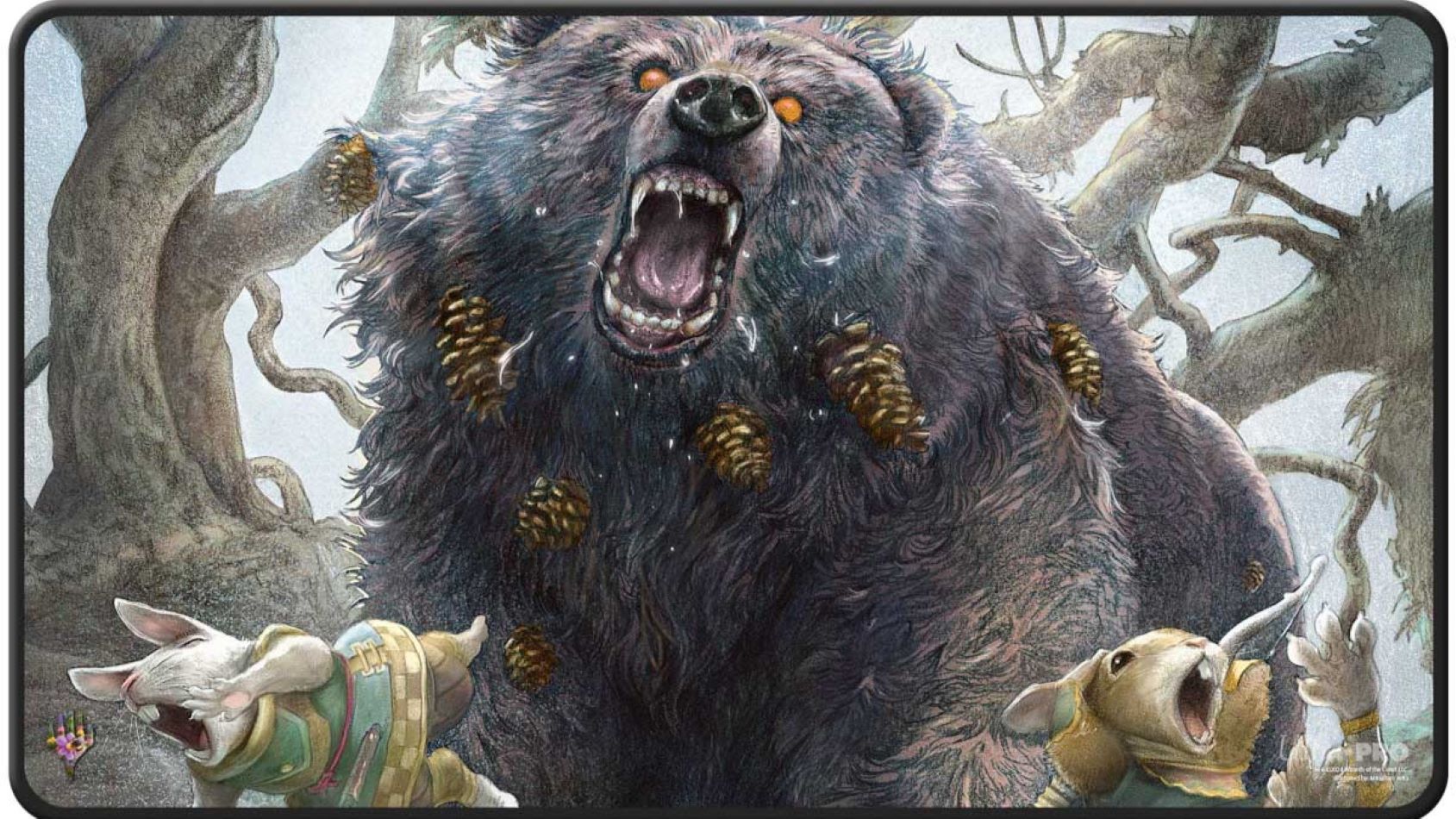 [717] MtG Playmat BLB-V8 Stitched Special Artist Lumra, Bellow of the Woods