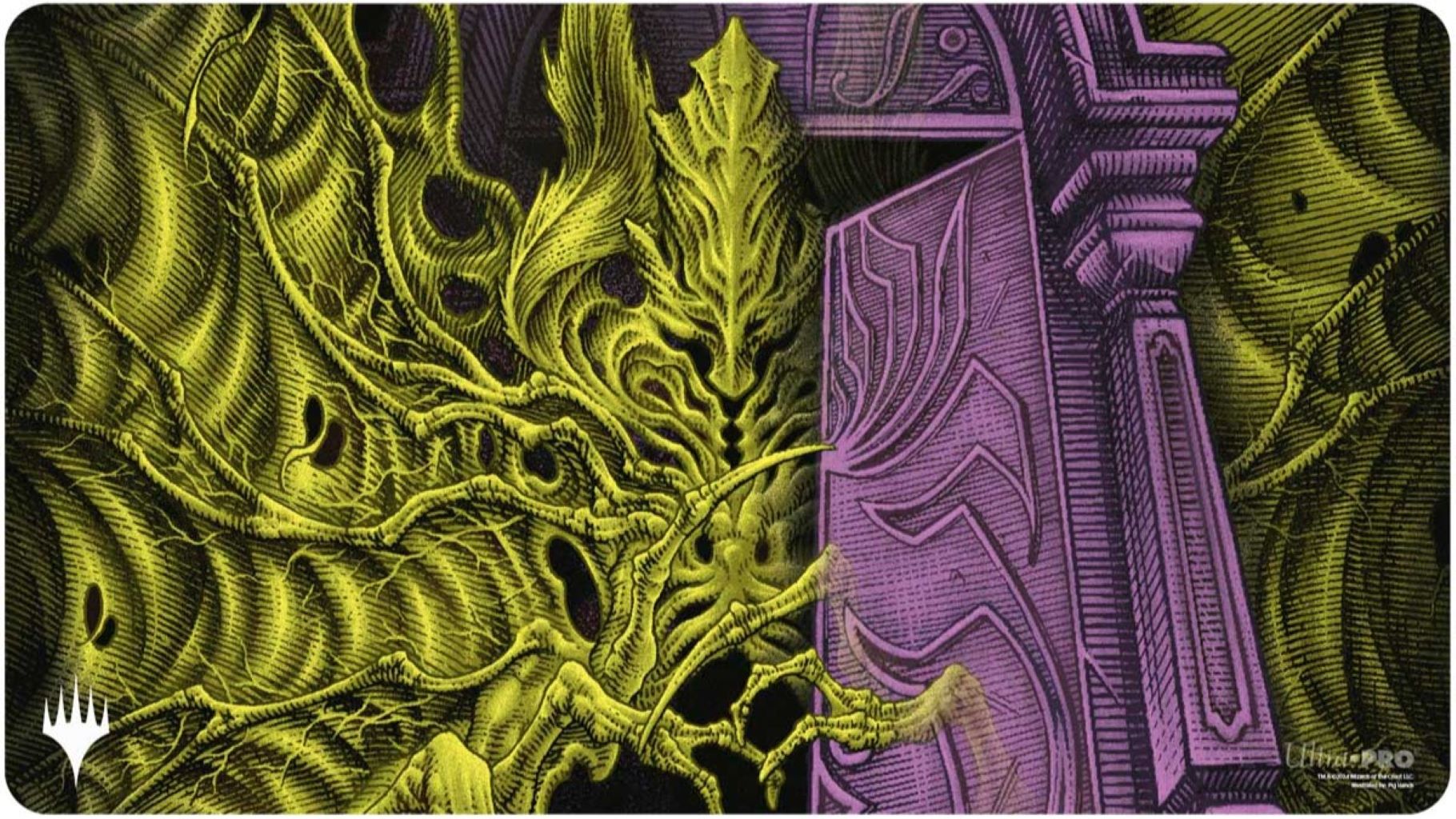 [728] MtG Playmat DSK-V5 Valgavoth, Terror Eater