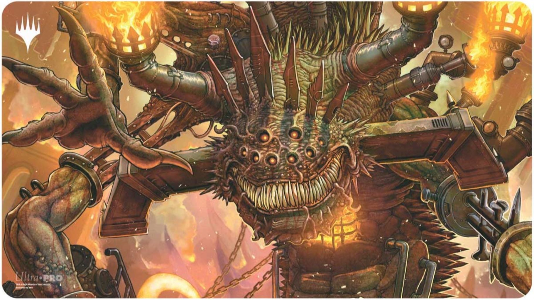 [732] MtG Playmat DSK-V8 Overlord of the Boilerbilges