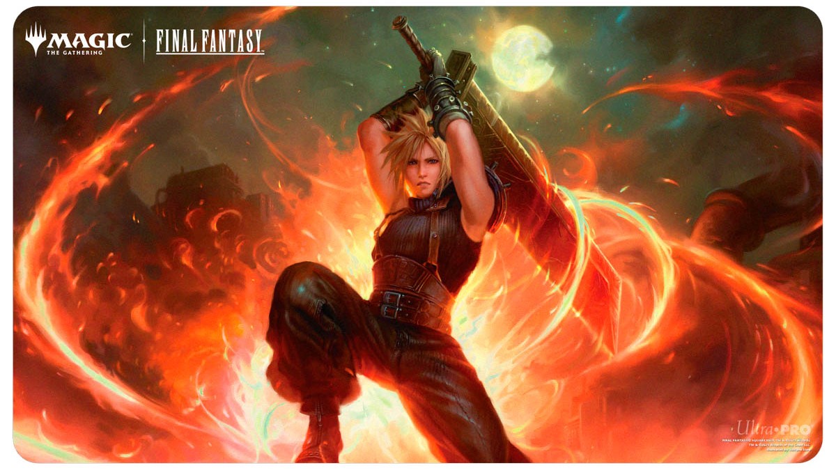 [742] MtG Playmat FIN-A Cloud, EX-SOLDIER