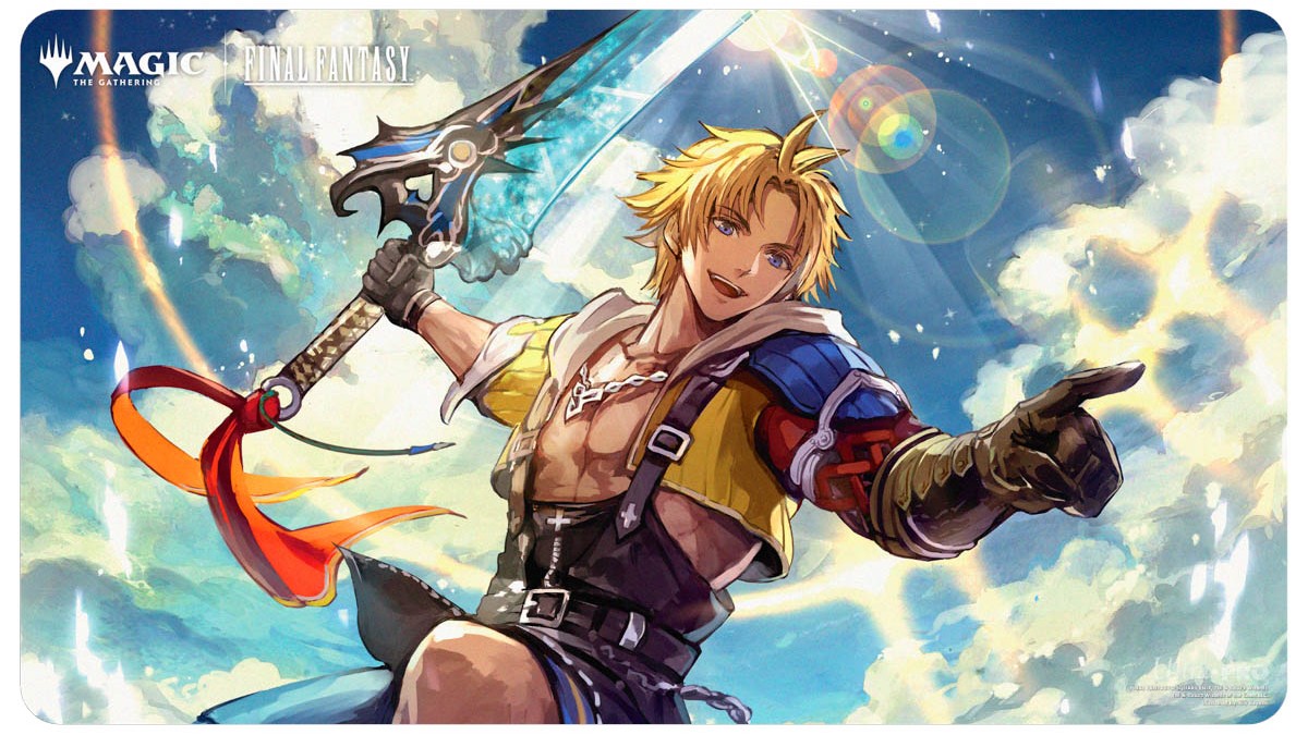 [745] MtG Playmat FIN-D Tidus, Yuna
