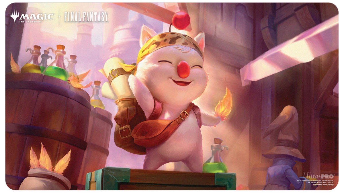 [746] MtG Playmat FIN-V1 Stiltzkin, Moogle Merchant