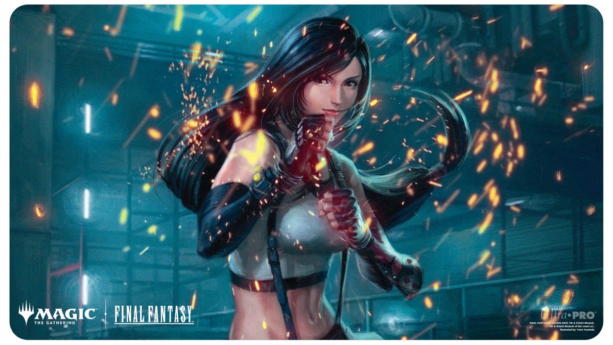 [753] MtG Playmat FIN-V8 Tifa, Martial Artist
