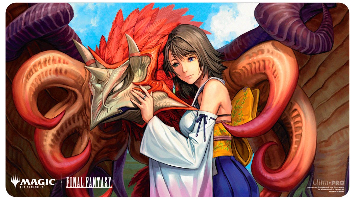 [758] MtG Playmat FIN-V13 Yuna, Spira