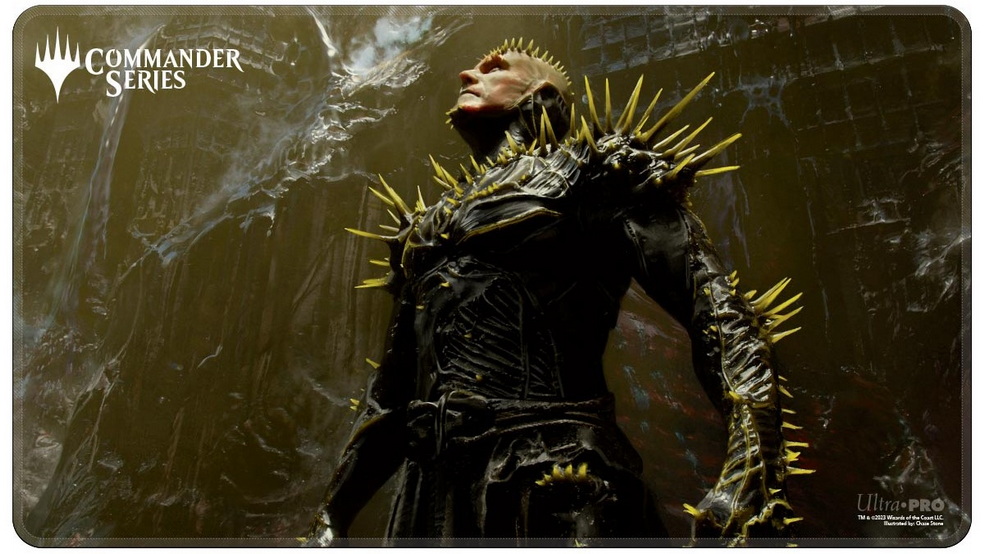 [3] MtG Playmat Commander Series Stitched Edge Playmat K
