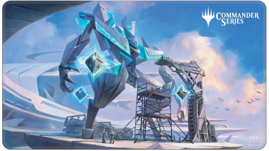 [8] MtG Playmat Commander Series Stitched Edge Playmat Shorikai, Genesis Engine