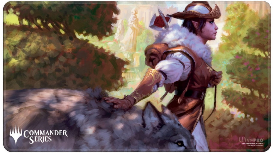 [13] MtG Playmat Commander Series Stitched Edge Playmat Selvala, Heart of the Wilds